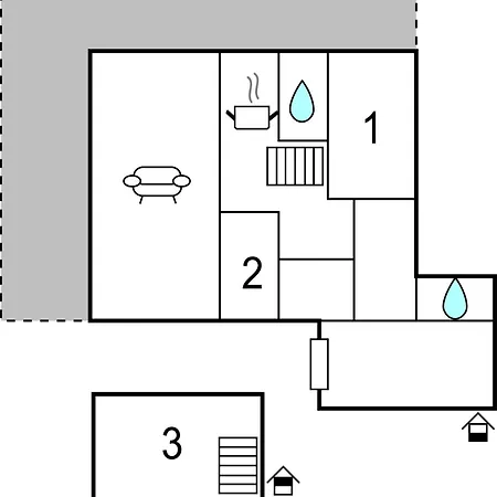 Pet Friendly In With Kitchen